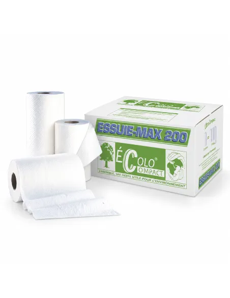 Essuie-tout Max 200 Compact double épaisseur lot de 12