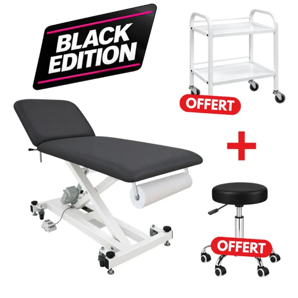 Divan d'examen électrique Liftback MEDICLINIC pack complet