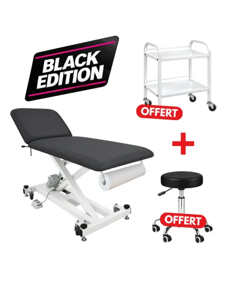 Divan d'examen électrique Liftback MEDICLINIC pack complet