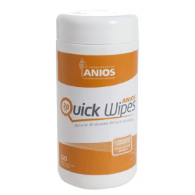 Lingettes désinfectantes Anios Quick Wipes - Boite de 120