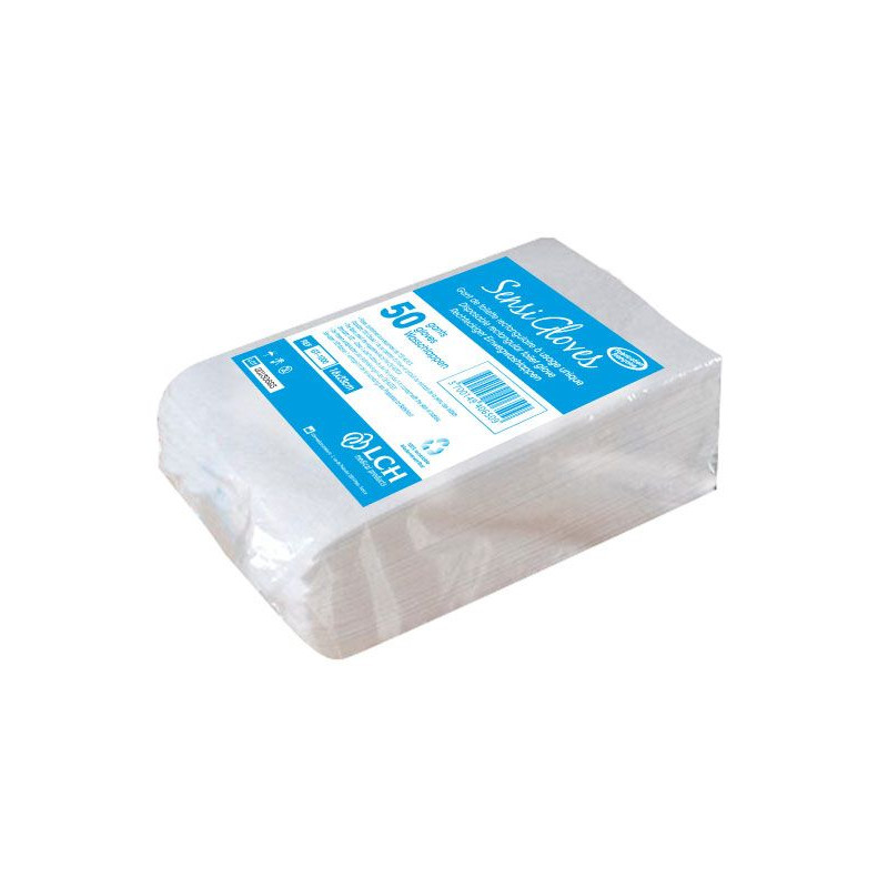 Gant de toilette rectangulaire à usage unique