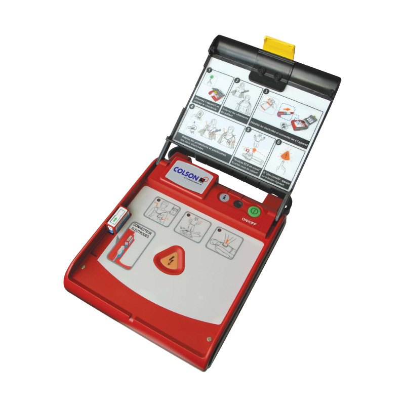 Défibrillateur DAE DEF-I Colson ouvert