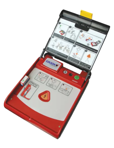 Défibrillateur DAE DEF-I Colson ouvert