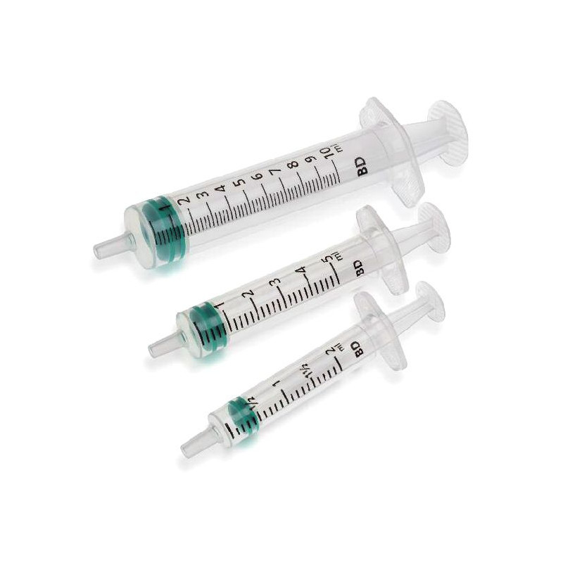 Seringue BD Emerald™ sans aiguille 3 pièces