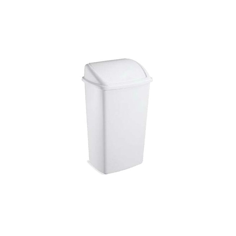 Poubelle Basic en plastique avec couvercle basculant 50 L