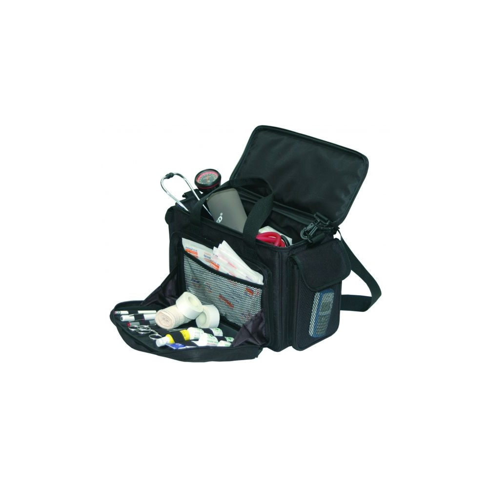 Mallette infirmière ultra légère avec multiples poches Classic Noire -  MEDBAG