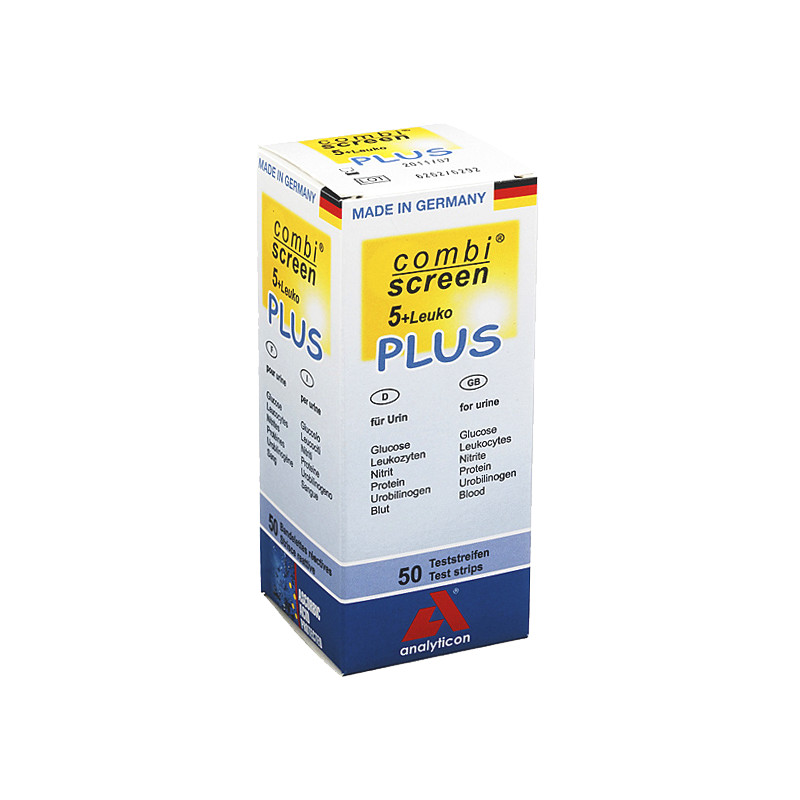Bandelettes urinaires CombiScreen® Plus 5+Leuko