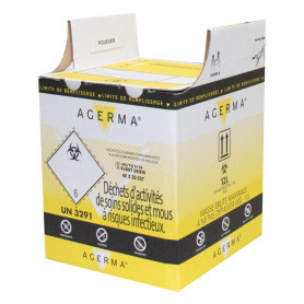 Conteneur en carton Agerma® 12 litres pour DASRI