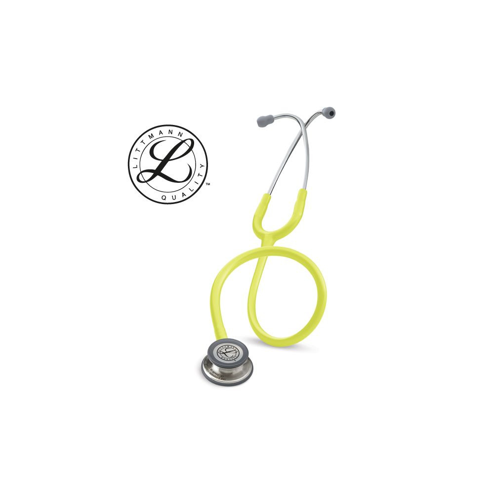 Stéthoscope Littmann Classic III - Tubulure citron jaune - Adulte