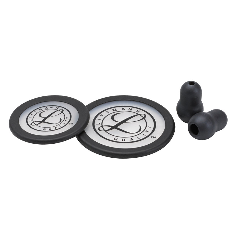 Kit noir pièces détachées pour stéthoscope 3M™ Littmann® Classic III