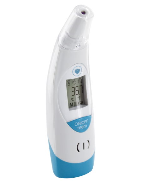 Thermomètre infrarouge auriculaire et frontal Tempo Duo Spengler
