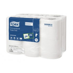 Papier toilette Tork traditionnel blanc - 6 rouleaux