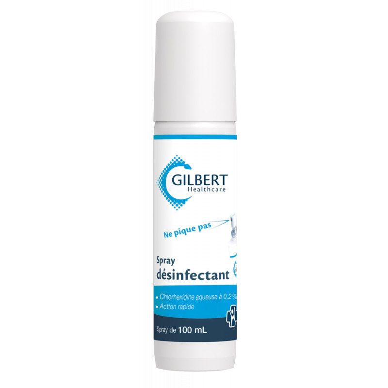 Chlorhexidine spray désinfectant Gilbert