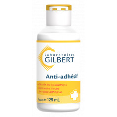 Anti adhésif Gilbert pour pansements et sparadraps - Flacon ou compresses