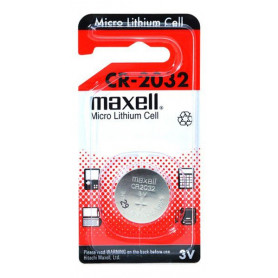 Pile bouton Lithium Maxell 3V CR2016 / CR2032 & CR2035