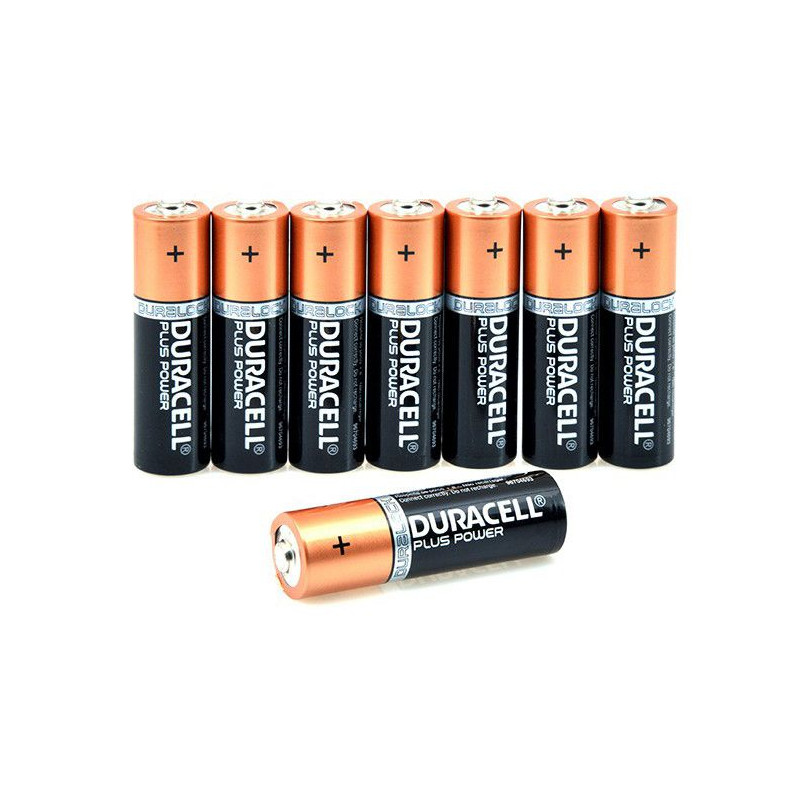 Piles alcaline Duracell Plus Power AAA - paquet de 8