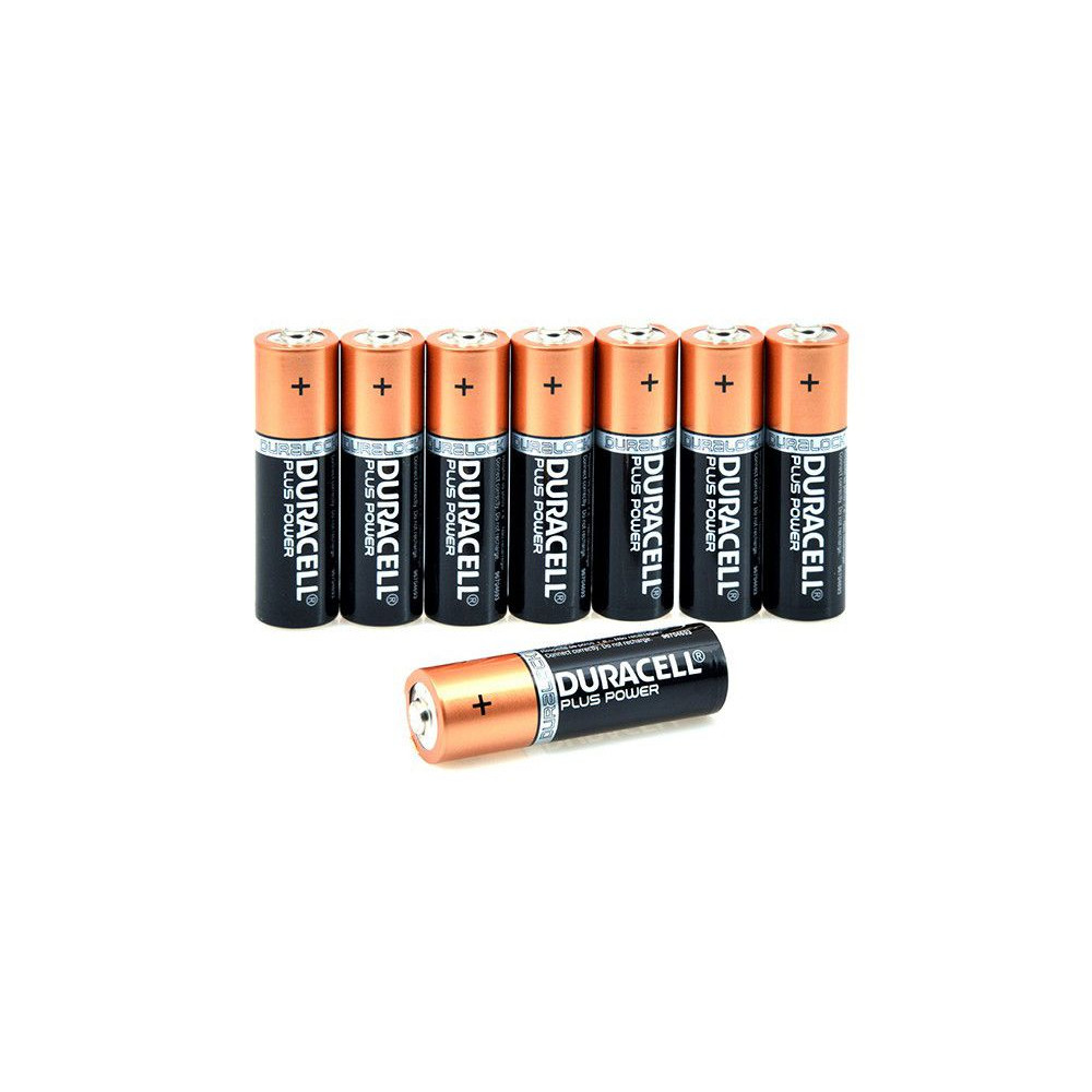 Piles alcaline Duracell Plus Power AAA - paquet de 8 - LD Medical