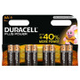Piles alcaline Duracell Plus Power AA - paquet de 8