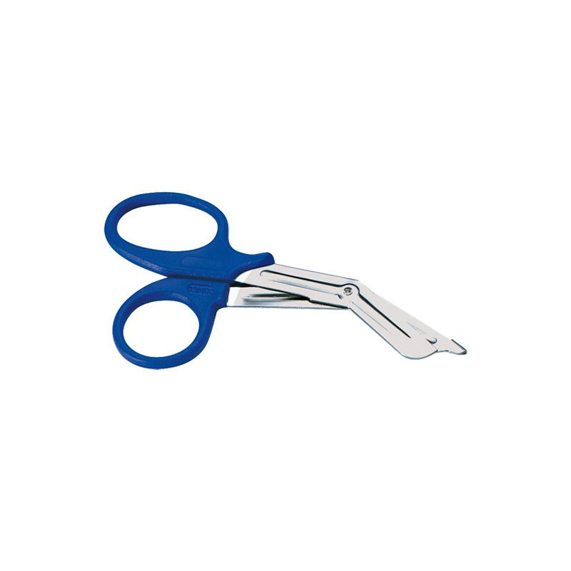 Ciseaux de Jesco autoclavables pour tissus - Bleu