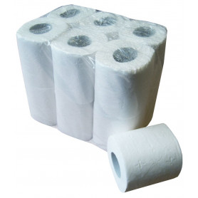 Papier toilette extra blanc paquet de 12 rouleaux