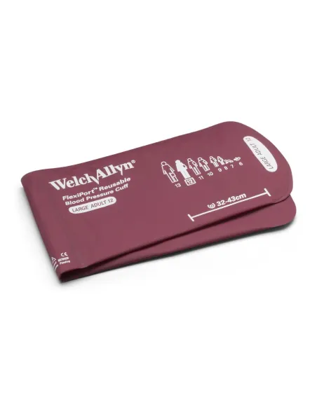 Brassard FlexiPort® pour tensiomètre Welch Allyn - Adulte Large