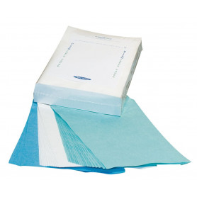 Papier absorbant blanc pour plateau de stérilisation - 250 feuilles