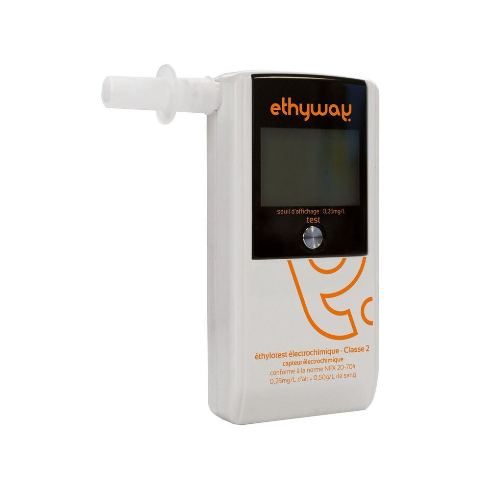Ethylotest Ethylotest Electronique, Etiloteste Electronique Portable avec  Ecran LCD d'Affichage, Alc