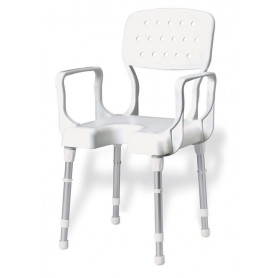 Chaise douche avec ouverture hygiénique Nizza Rebotec