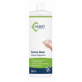 Savon doux haute frequence Gilbert Healthcare - Flacon de 500 ml