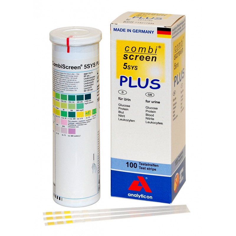 Bandelettes urinaires CombiScreen® Plus 10 SL