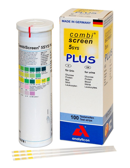 Bandelettes urinaires CombiScreen® Plus 10 SL