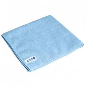 Lot de 5 Microfibres toutes surfaces "basic" bleue 38x38 cm