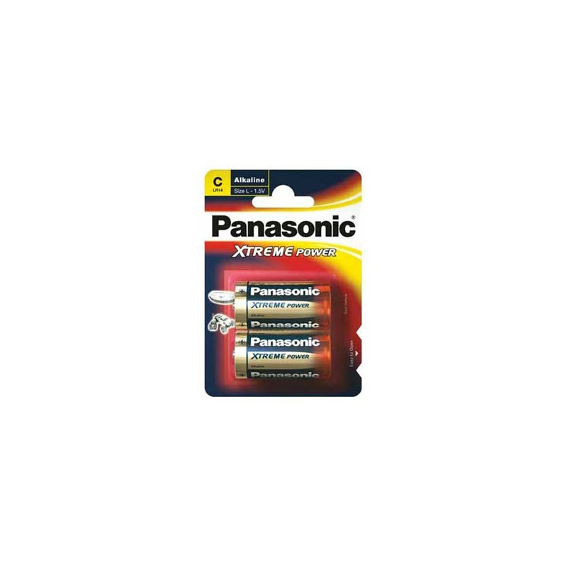 PILES LR14 PANASONIC PAQUET DE 2