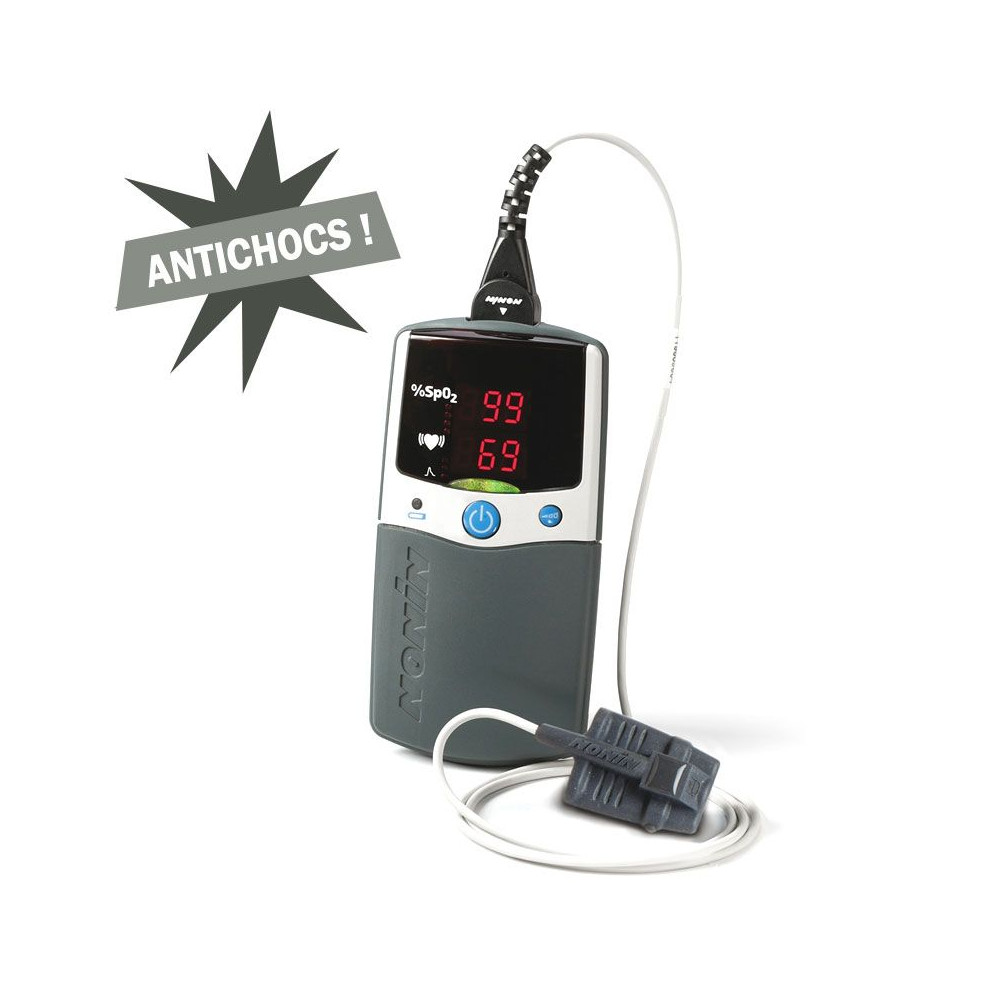 Oxymètre portable Palmsat 2500 Nonin avec capteur adulte - LD Medical
