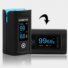 GSDJU Saturation OxygèNe Doigt Oximetre MéDicale Pulse Oximeter OxymèTres  Oxymetre De Pouls Professionnel SaturomèTre Oxygenometre Test Oxygene