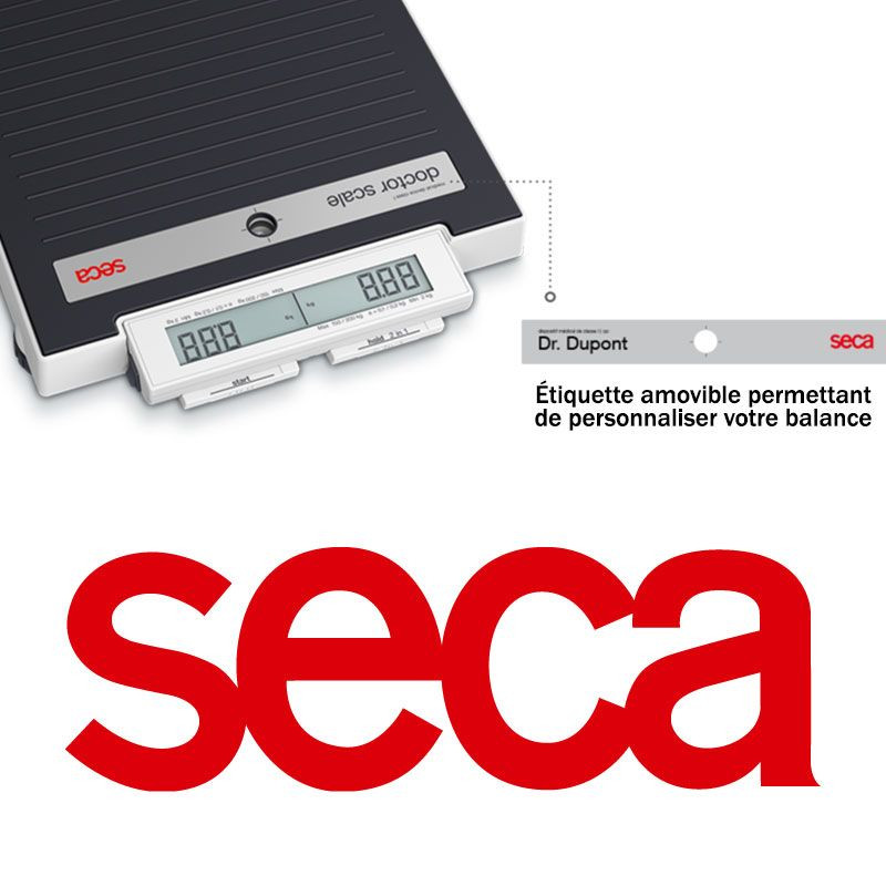 Pèse-personne éléctronique personnalisable SECA 878 Dr