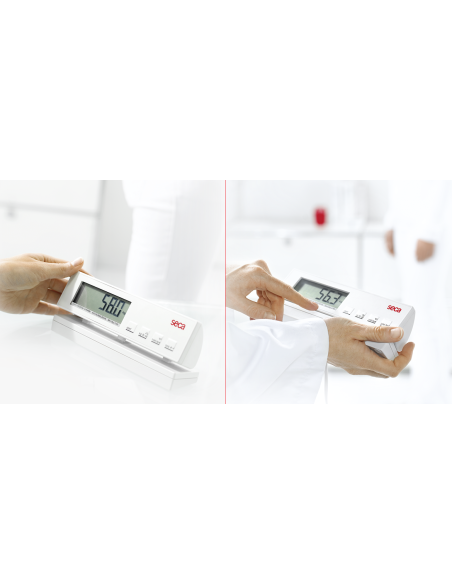 Pèse-personne éléctronique plat  SECA 899 avec module d'affichage séparé