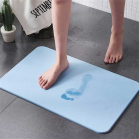 Tapis de bain antidérapant en diatomite