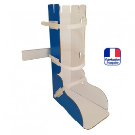 Attelle carton pour pied et cheville à usage unique pour adultes HEXOR - L'unité