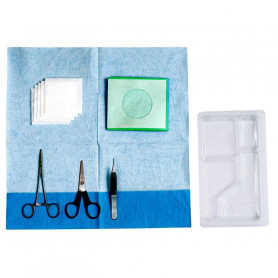 Set de soin pour suture stérile