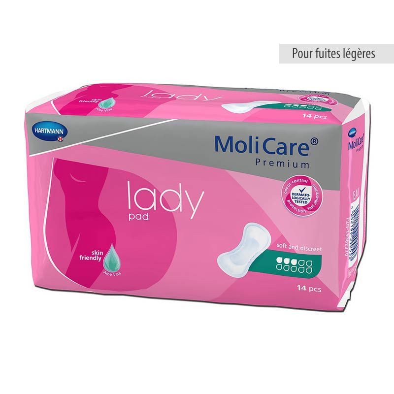 Protection anatomique Molicare Lady Pad Hartmann