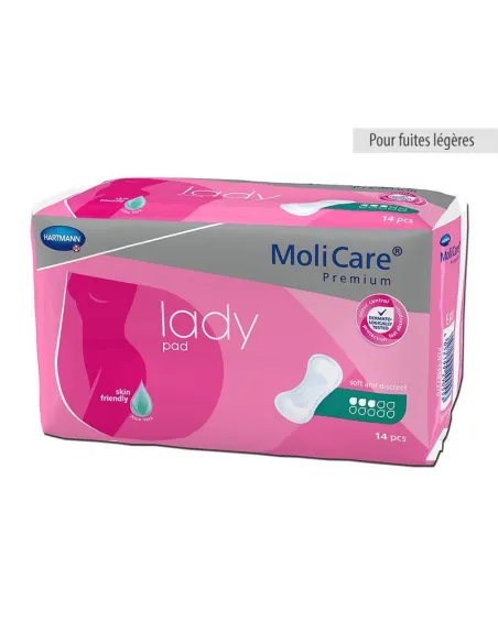 Protection anatomique Molicare Lady Pad Hartmann