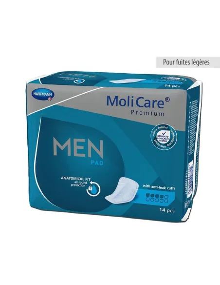 Protection anatomique Molicare pour hommes Pad Hartmann