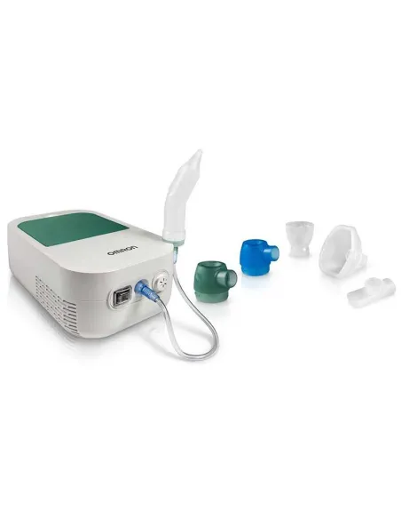 Nébulisateur à compresseur Omron Duo Baby 2 en 1 avec mouche-bébé intégré
