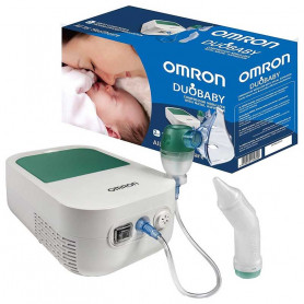 Nébulisateur à compresseur Omron Duo Baby 2 en 1 avec mouche-bébé intégré