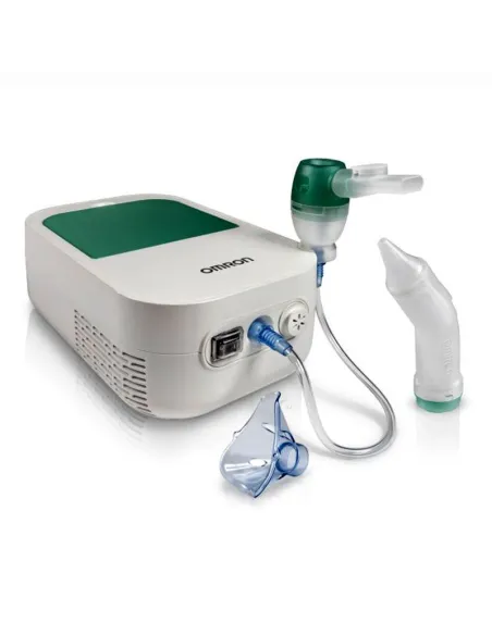 Nébulisateur à compresseur Omron Duo Baby 2 en 1 avec mouche-bébé intégré