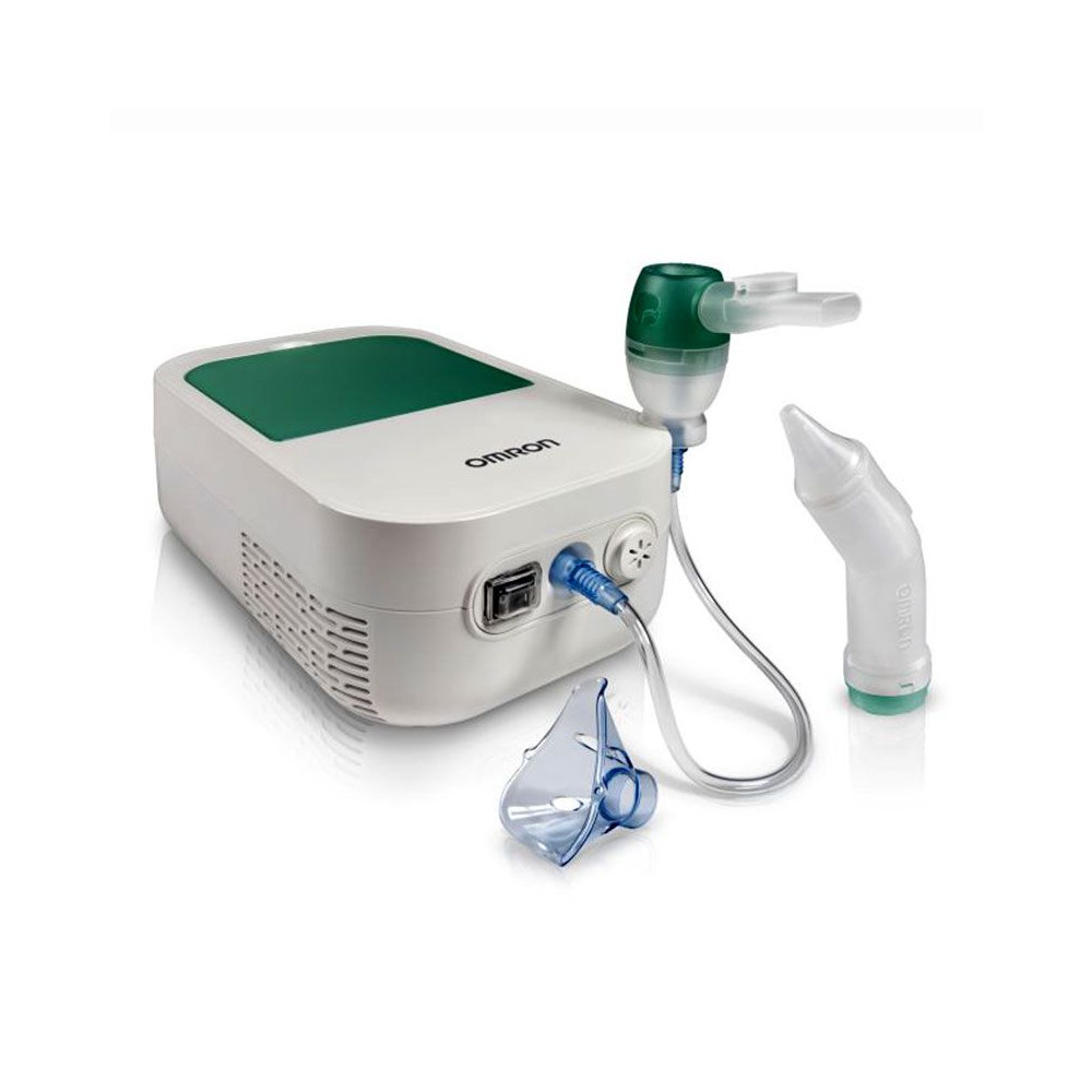 Inhalateur portable pour nébuliseur ultrasonique avec embout buccal et  masque pour adultes et enfants, pour le rhume ou l'asthme avec