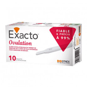 Test d'ovulation Exacto Biosynex - La boite
