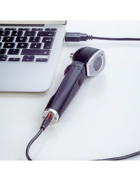 Otoscope LuxaScope Auris LED USB 3.7 V noir