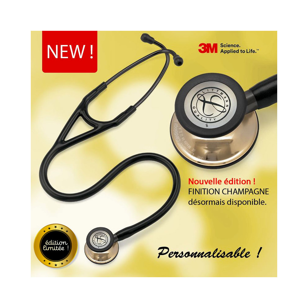 Stéthoscope 3M™ Littmann® Cardiology IV™ personnalisable - LD Medical